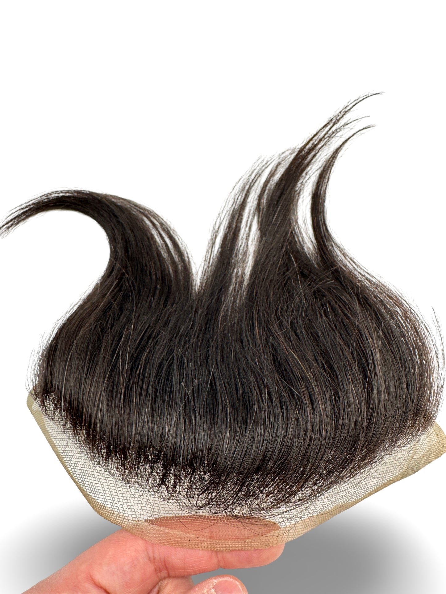 Men’s Frontal Hair System – Ultra-Thin Skin Base, French Hair